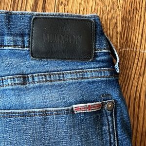 Hudson Blake slim straight denim jeans 33